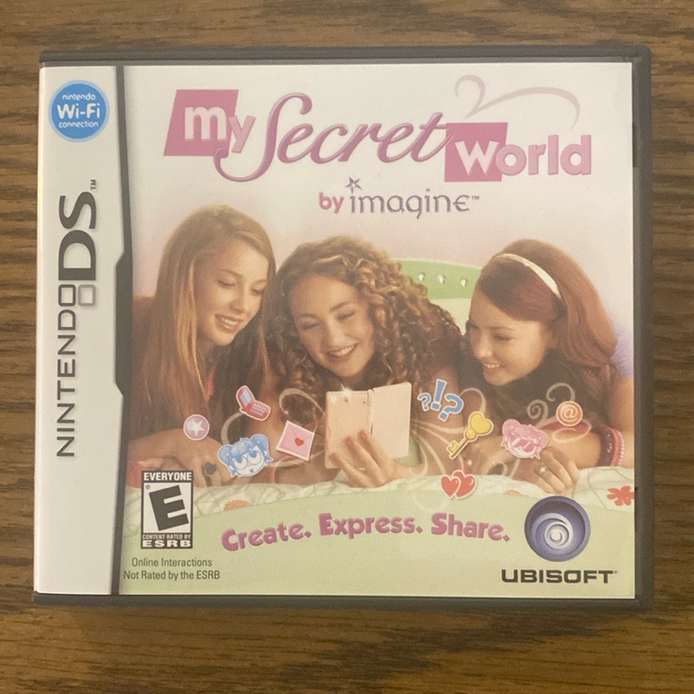 Nintendo DS My Secret World game